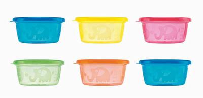Nuby Snackkommetjes met deksel 300ml