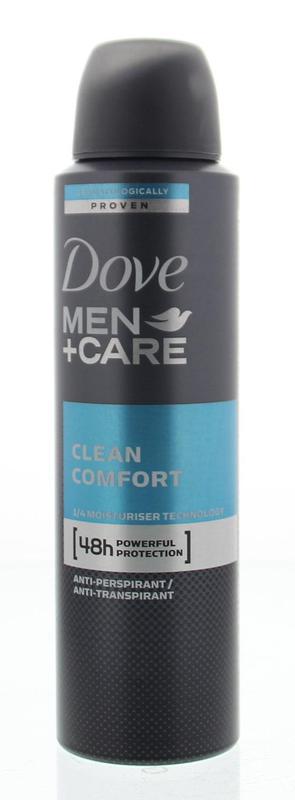 Deodorant spray men clean comfort