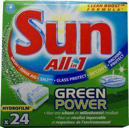 Merkloos sun all in 1 green power 24tab