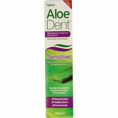 Aloe Dent Tandpasta aloe vera sensitive fluor free