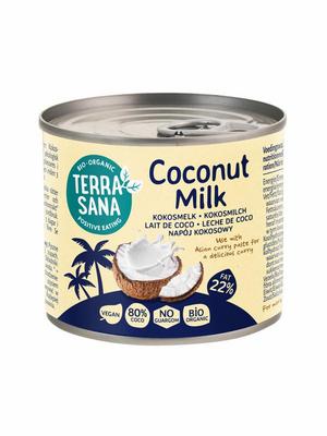 TerraSana Kokosmelk 22% vet bio