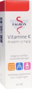 Fagron Vitamine K druppels 1.5 mg