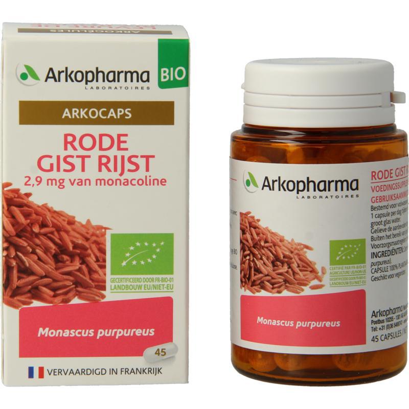 Rode gist rijst bio