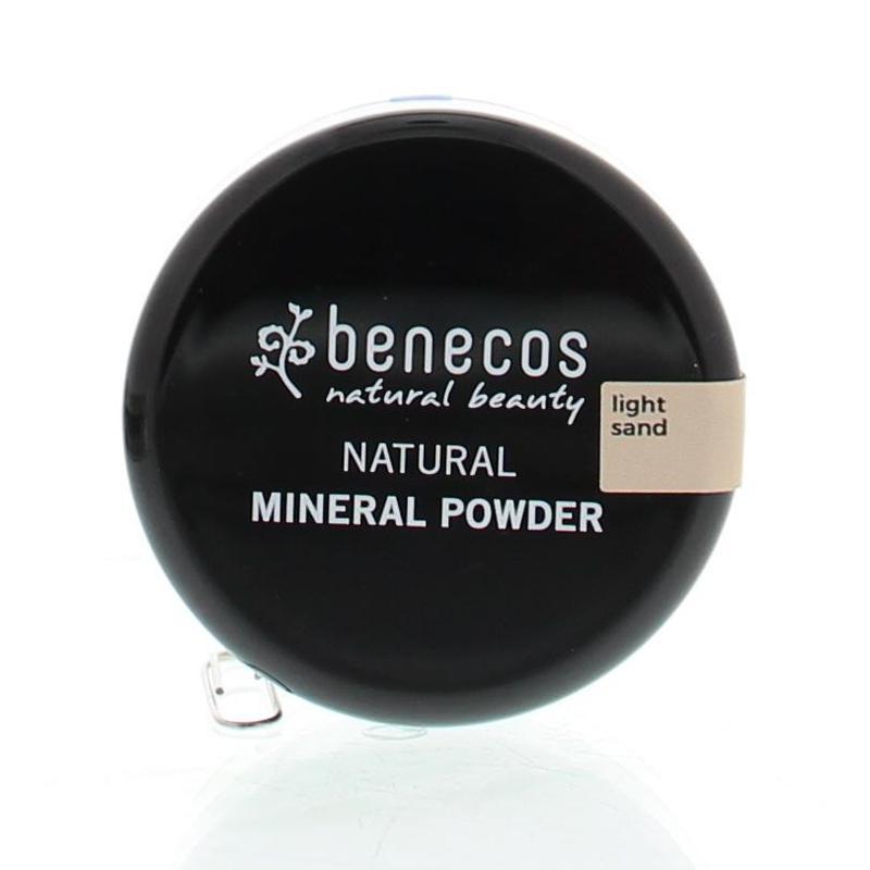 Natural loose mineral powder light sand