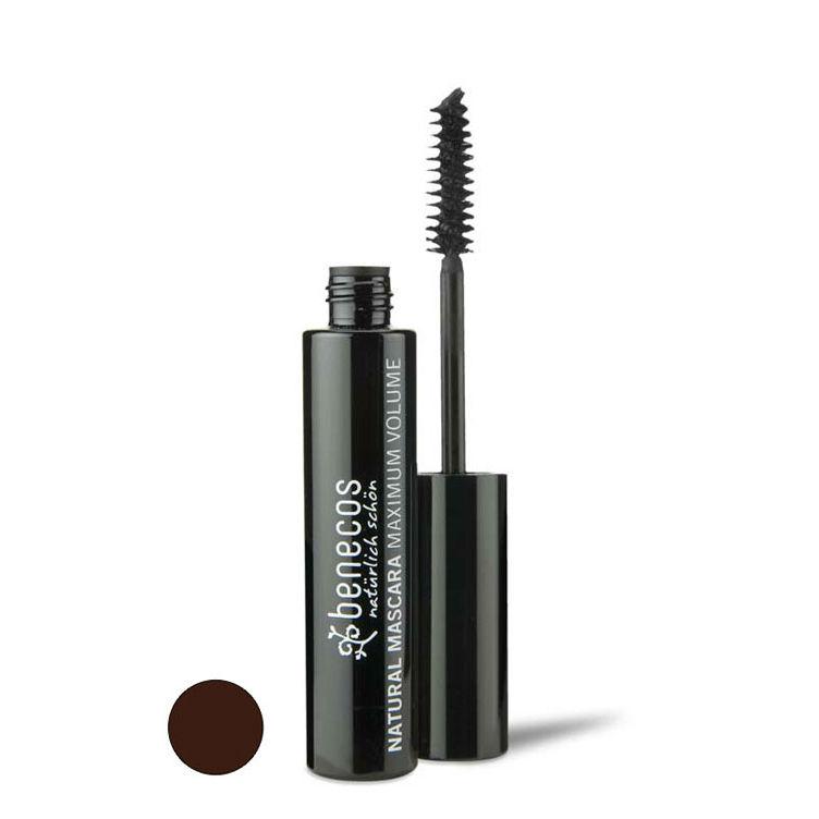 Natural mascara maximum volume smooth brown