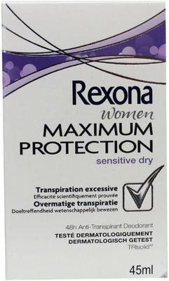 Rexona Deodorant stick women max prot sensitive