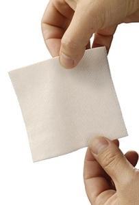 Non-woven drainkompres 5 x 5cm steriel 4 lagen