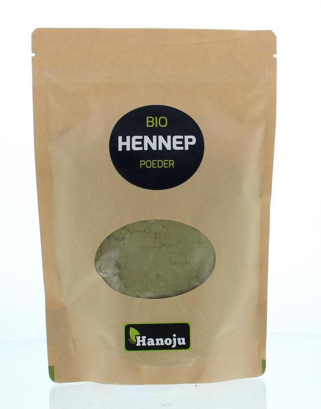 Bio hennep poeder paper bag