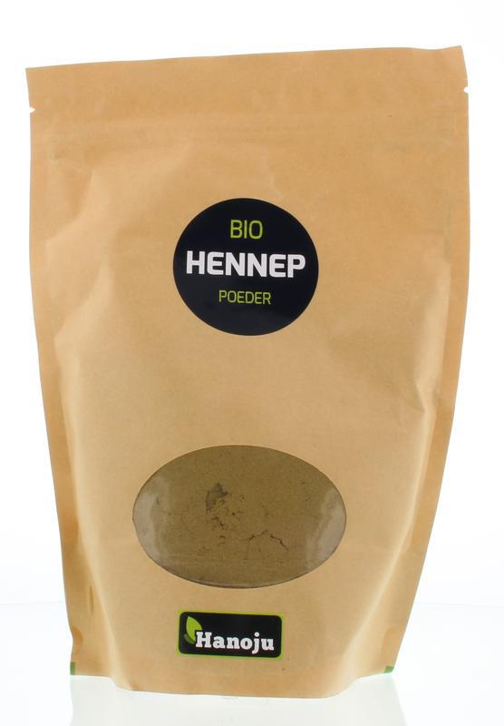 Hennep poeder paper bag bio