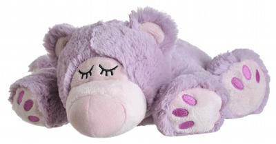 Warmies Sleepy bear lila