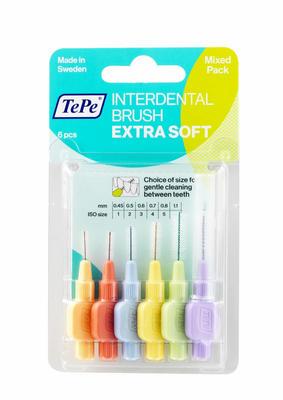 TePe Interdentale rager x-soft gemengd