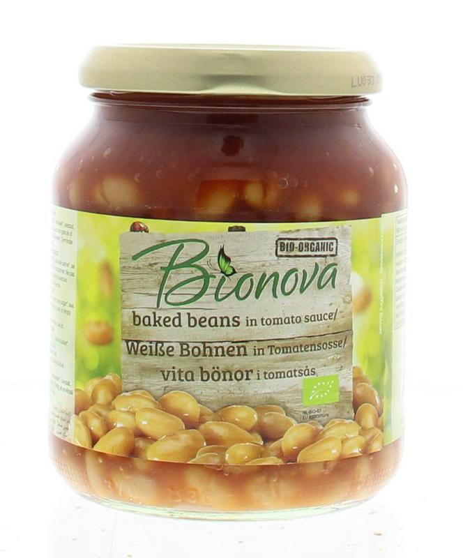 Witten bonen in tomatensaus bio