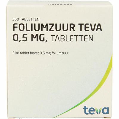 Teva Foliumzuur 0.5