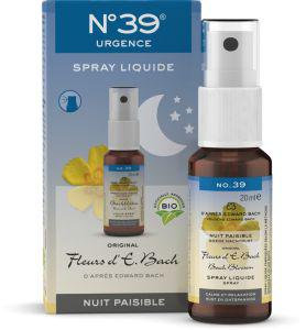 Bach bloesems spray nacht nr. 39 bio
