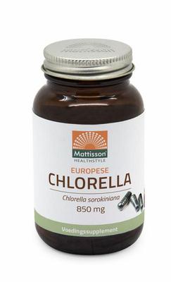 Mattisson Europese chlorella capsules 775mg