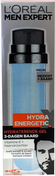 men exp gezichtsgel 3dg baard- 50ml