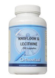 Merkloos knoflook lecithine orthovitaal 250cap