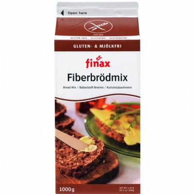 Finax Broodmix bruin vezelrijk glutenvrij