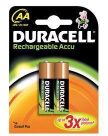 Merkloos duracell rechargeab aa 1700mah 2st