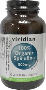 VIRIDIAN Spirulina 500mg viridian 60st
