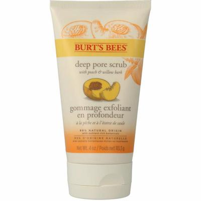 Burt's Bees Gezichtscrub peach & willowbark
