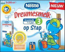dreumesmelk 3 op stap 3x200