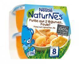naturnes puree met 2 groenten 2x200g