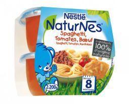Merkloos naturnes spaghetti tomaat rund 2x200g
