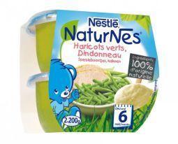 Merkloos naturnes sperziebonen kalkoen 2x200g