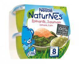 NESTLE naturnes spinazie zalm # 2x200g
