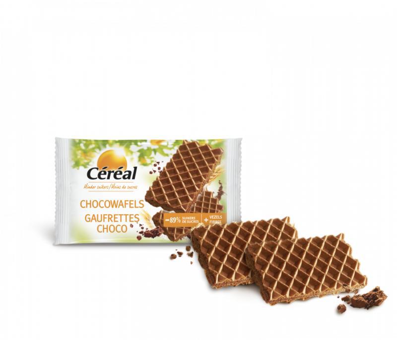 Chocowafels minder suikers