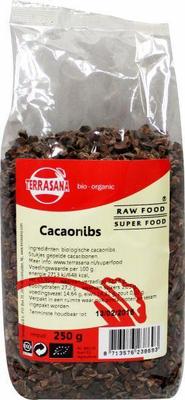 TerraSana raw cacao nibs 250 g
