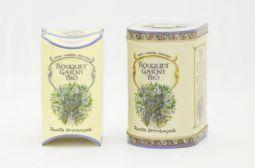 Merkloos D antan bouquet garni in blik  20st