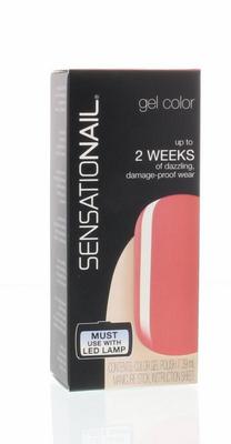 Sensationail Color gel coral sunset