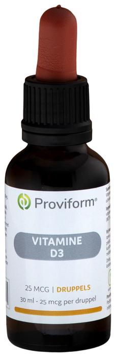 Vitamine D3 25mcg druppels