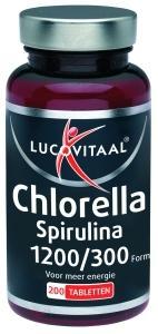 Lucovitaal chlorella spirulina- 200tb