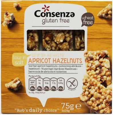 CONSENZA Abrikozen hazelnoot repen