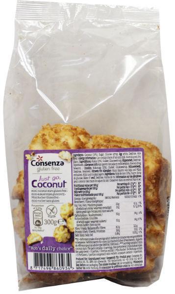 koek kokosrotsjes- 300gr