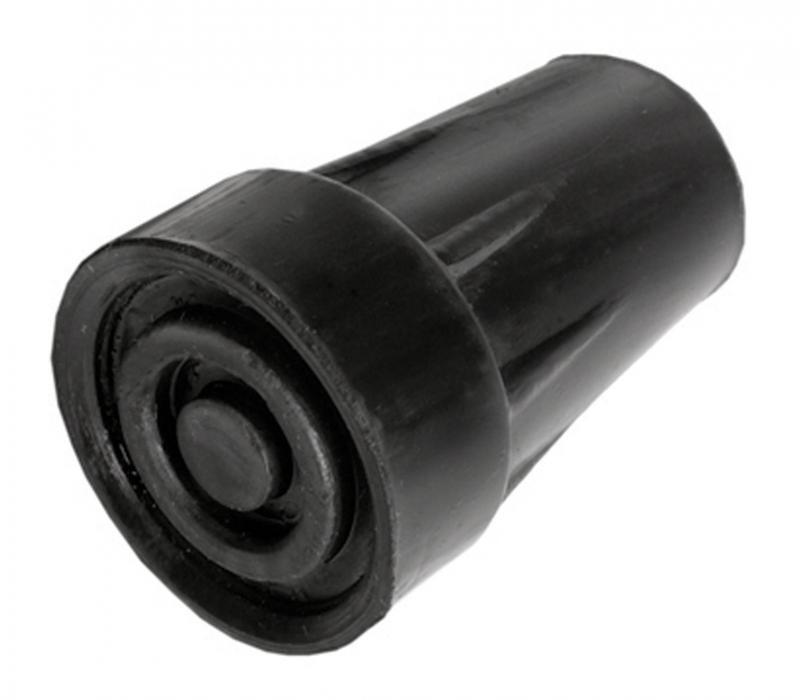 Kruk- en stokdoppen 16mm zwart