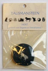 Merkloos talismansteen hert 1kaart