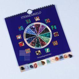 Steengoed sterrenbeeld kalender m/stenen 1st