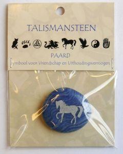 Steengoed talismansteen paard 1kaart