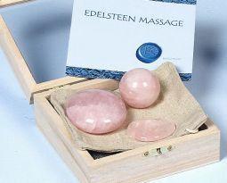 Steengoed perfectstones mass roze kwarts set