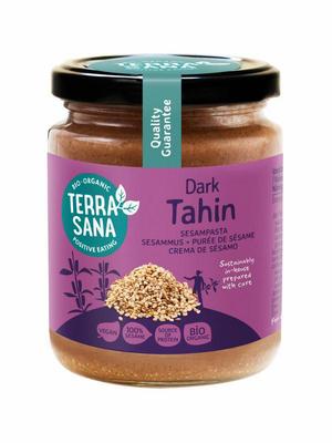 TerraSana Tahin bruin sesampasta zonder zout bio