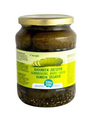 TerraSana Augurken fris zoet/zuur bio