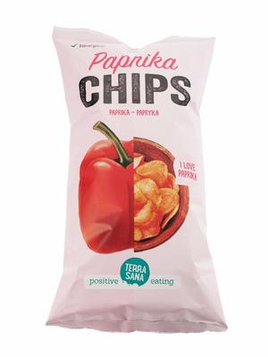 TerraSana chips pomm paprika- 125gr