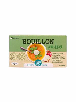 TerraSana Groente bouillon miso blokjes gistvrij bio