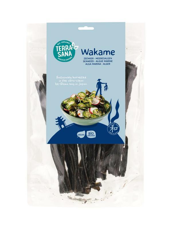 Wakame zongedroogd