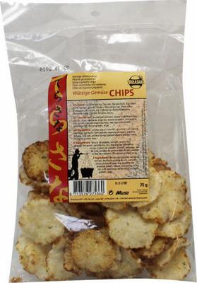 TerraSana wasabi chips pittig 75 g