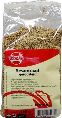TerraSana sesam zaad geroosterd 250 g